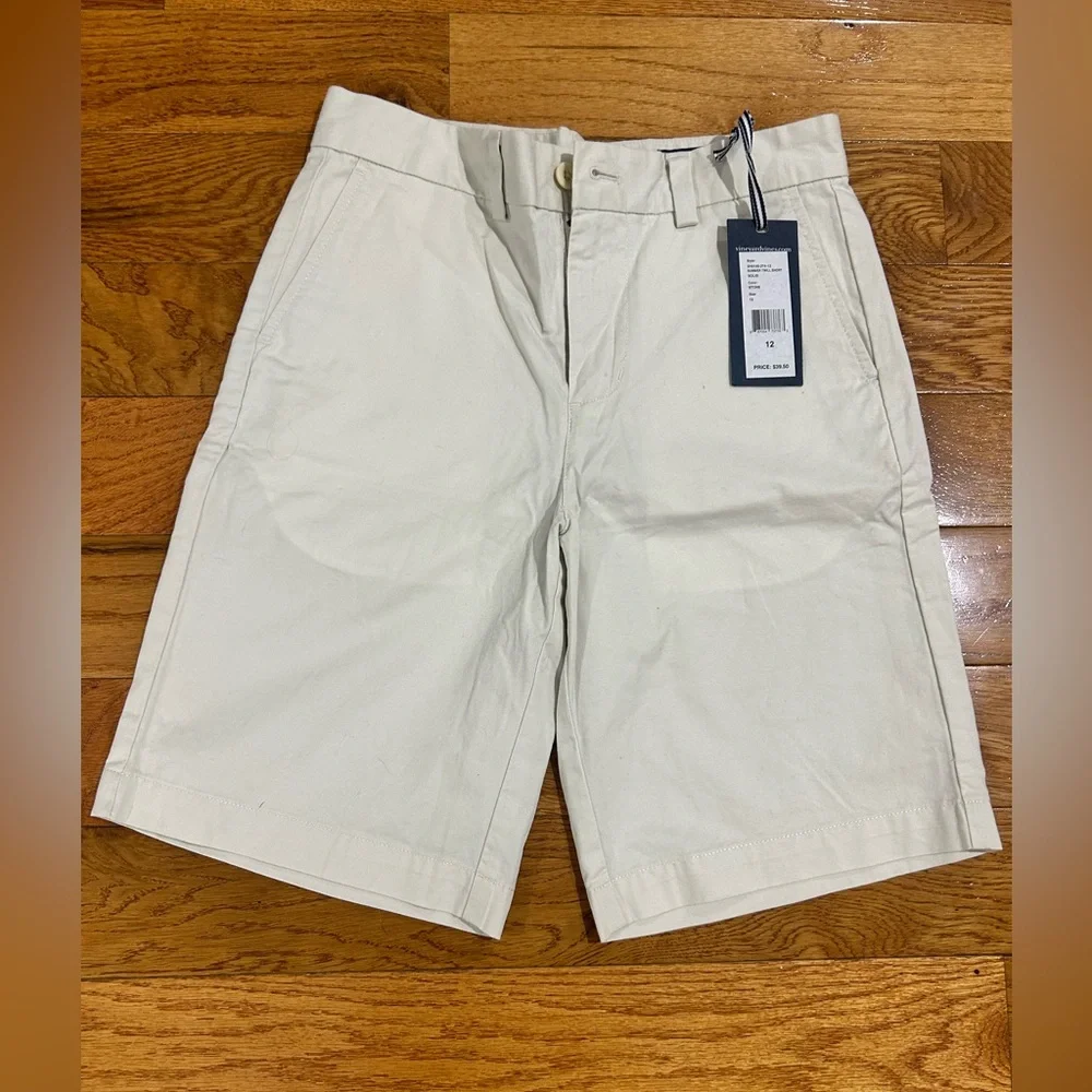 Vineyard Vines SUMMER TWILL SHORT Stone, 12